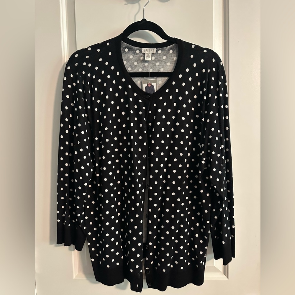 Polka-dot Cardigan